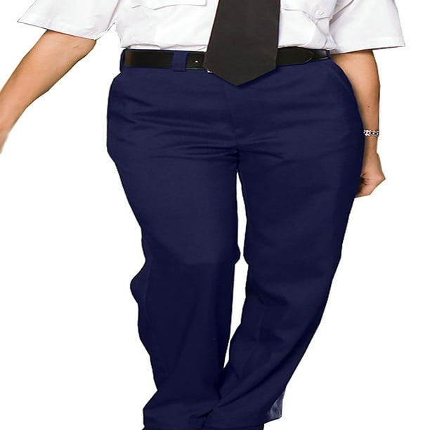 Edwards Garment Womens Classic Fit Flat Front Security Pant